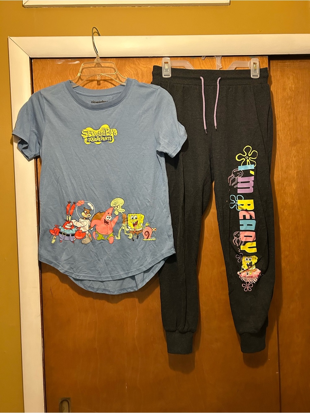 SpongeBob Squarepants Top and Sweatpants